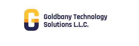 The logo for IT consulting company, Goldbany Tech Solutions based in North Carolina